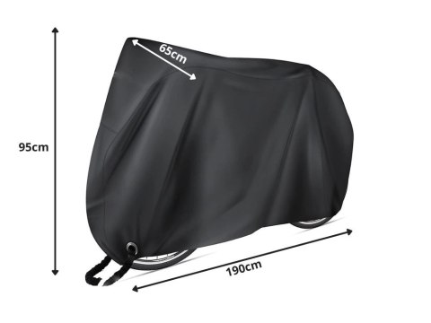 Pokrowiec na rower motor wodoodporny ochronny 190x95 cm solidny mocny