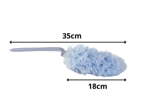 Szczotka miotełka do kurzu brudu pajęczyn rozkładana z mikrofibry 35cm