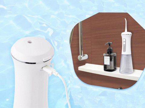 Irygator dentystyczny bezprzewodowy do zębów jamy ustnej duży pojemnik diy