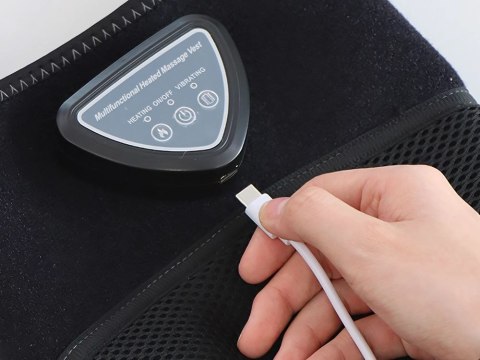 Masażer do ciała elektryczny kolana barku pleców masujący rozgrzewający