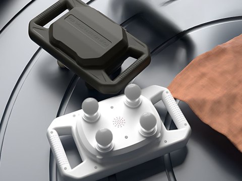 Masażer do ciała mocny 4 głowice 20 stopni siły + 6 trybów impulsowych usb