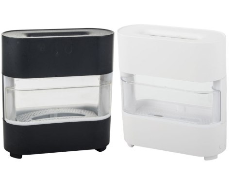 Nawilżacz powietrza kominek led z efektem płomieni aromaterapia usb pilot