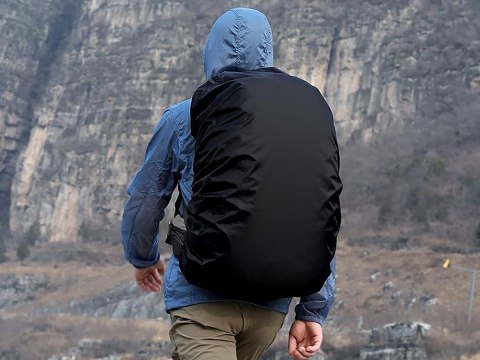 Pokrowiec na plecak wodoodporny przeciwdeszczowy 35l trekkingowy outdoor