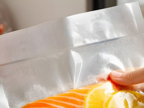 Zgrzewarka pakowarka próżniowa do żywności jedzenia + zestaw worków 10szt