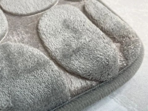 DYWANIK ŁAZIENKOWY MIĘKKI CHŁONNY ANTYPOŚLIZGOWY DUŻY 80X50 POD PRYSZNIC
