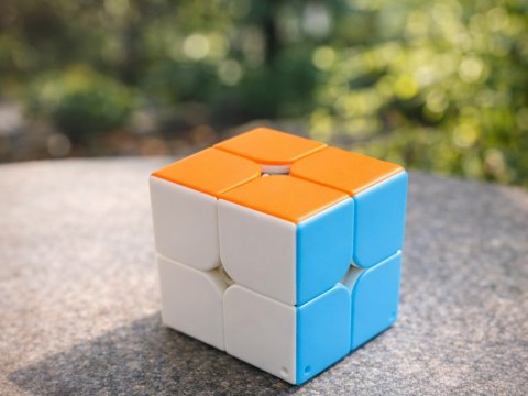 Oryginalna kostka rubika brelok edukacyjna cube logiczna zręcznościowa 2x2