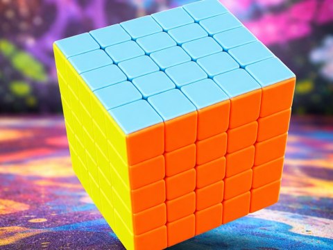 Oryginalna kostka rubika edukacyjna speed cube logiczna zręcznościowa 5x5