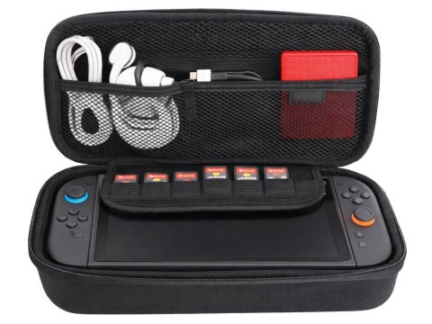 Etui na nintendo switch 2 konsolę futerał ochronny torba z uchwytem czarne