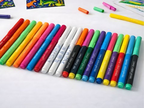 Magiczne mazaki zmieniające kolor 25 szt zestaw pisaki kreatywne dla dzieci