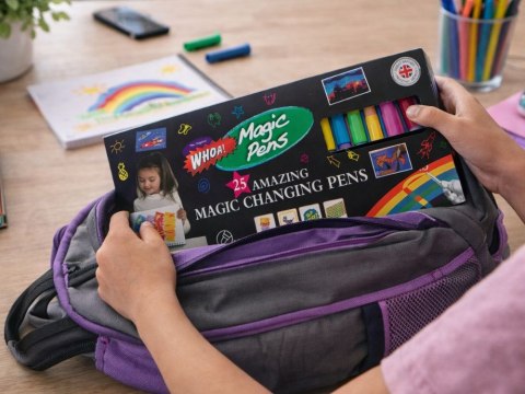 Magiczne mazaki zmieniające kolor 25 szt zestaw pisaki kreatywne dla dzieci