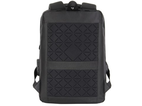 Plecak biznesowy antykradzieżowy usztywniany na laptop zamek duży szyfrowy