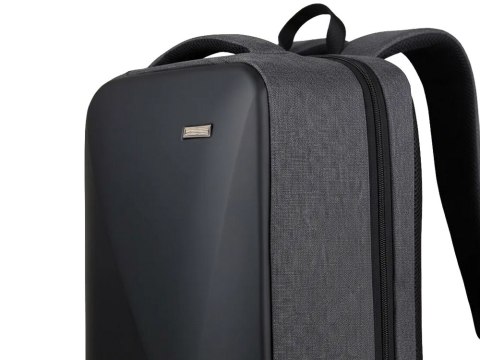 Plecak biznesowy antykradzieżowy usztywniany na laptop zamek duży szyfrowy