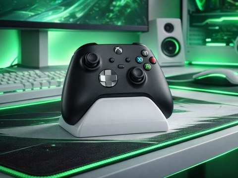 Podstawka uchywt do kontrolera pada xbox one s x uchwyt ze schowkiem