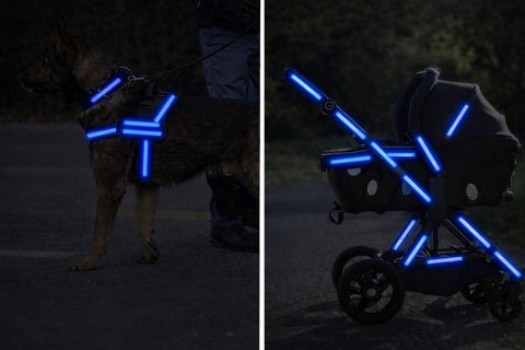 Taśma odblaskowa odblask na rower motor samochód naklejka samoprzylepna 8m