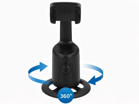 Obrotowy statyw do telefonu stabilizator 360° śledzenie twarzy auto face