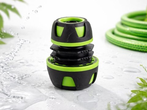Reparator złącze skręcane 1/2 3/4 do węża ogrodowego przelot szczelny