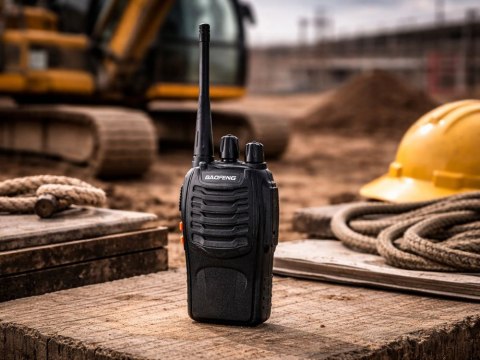 Zestaw 2x krótkofalówka baofeng bf-888s duży zasięg do 8km 1500mah