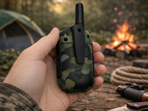 Zestaw 2x krótkofalówka baofeng bf-t6 duży zasięg do 2 km latarka1500mah