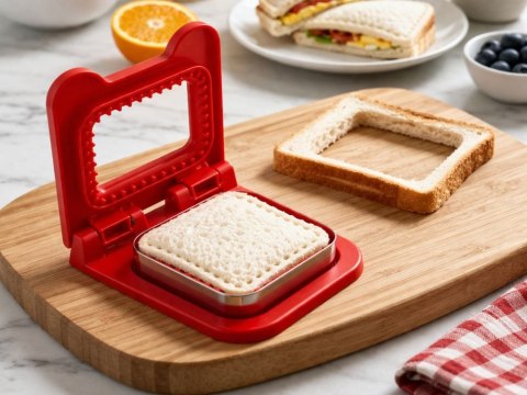 Foremka do kanapek tostów wykrawacz forma zgrzewarka do chleba dla dzieci