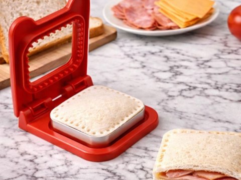Foremka do kanapek tostów wykrawacz forma zgrzewarka do chleba dla dzieci