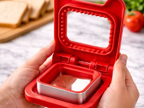 Foremka do kanapek tostów wykrawacz forma zgrzewarka do chleba dla dzieci