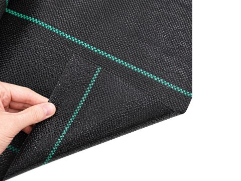 Gruba agrowłóknina agrotkanina 70g 1x20m antchwastowa agrotkanina czarna