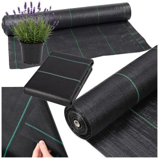 Gruba agrowłóknina agrotkanina 70g 1x50m antchwastowa agrotkanina czarna