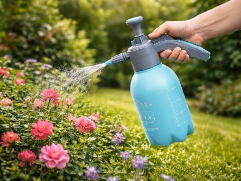 Opryskiwacz ciśnieniowy z miarką 2l spryskiwacz zraszacz do roślin DIVODV