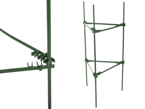 Tyczka podpora do roślin trójkątna 120 cm stabilna ogród działka DIVODV