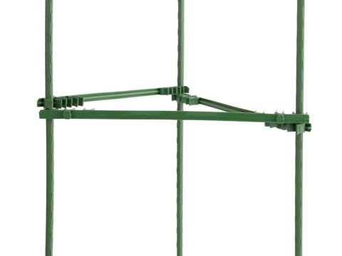 Tyczka podpora do roślin trójkątna 90 cm stabilna ogród działka DIVODV
