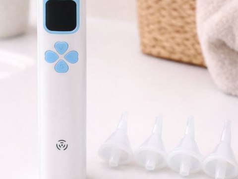 Aspirator do nosa dla dzieci odciągacz katar elektryczny usb 4 końcówki