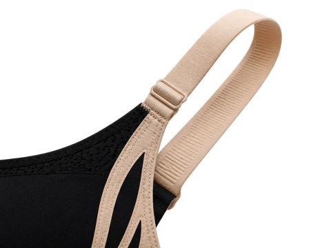 Biustonosz sportowy damski push up modelujący bezszwowy wkładki rozmiar m