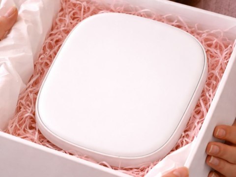Lusterko kosmetyczne do makijażu led usb podświetlane składane 3 barwy