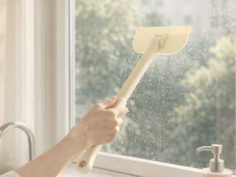 Myjka do czyszczenia z rączką 4 nakładki na rzep wielofunkcyjna do łazienki