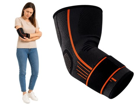 Orteza stawu łokciowego stabilizator opaska elastyczna uciskowa na łokieć