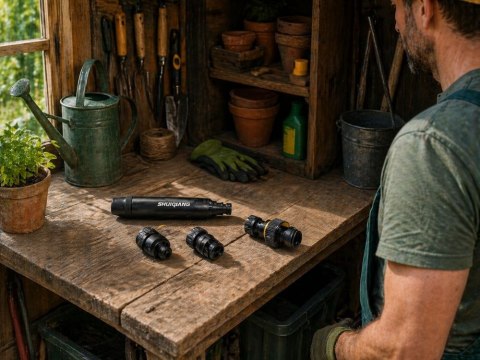 Pistolet ogrodowy do węża 3 tryby zraszania regulowany mocny strumień