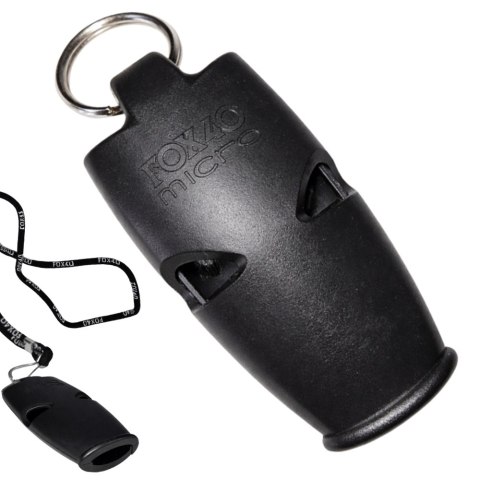 Gwizdek sędziowski fox 40 micro 110 db kolorowe sznurek ustnik mecz trening