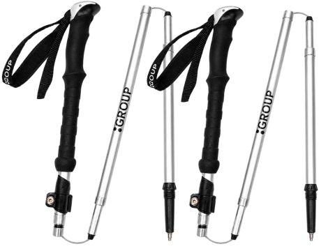 Kije trekkingowe składane kijki do chodzenia po górach nordic walking lekki