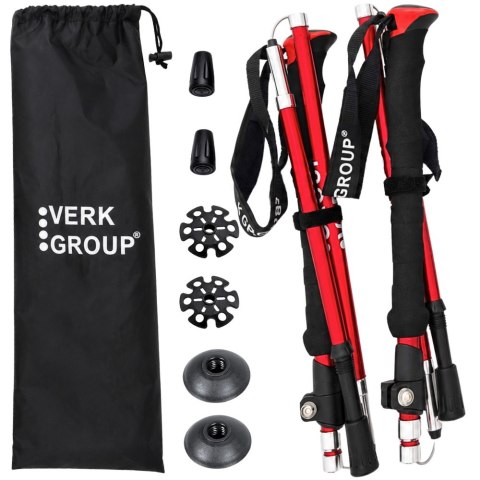 Kije trekkingowe składane kijki do chodzenia po górach nordic walking lekki