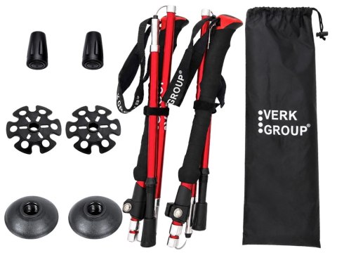 Kije trekkingowe składane kijki do chodzenia po górach nordic walking lekki