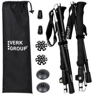 Kije trekkingowe składane kijki do chodzenia po górach nordic walking lekki