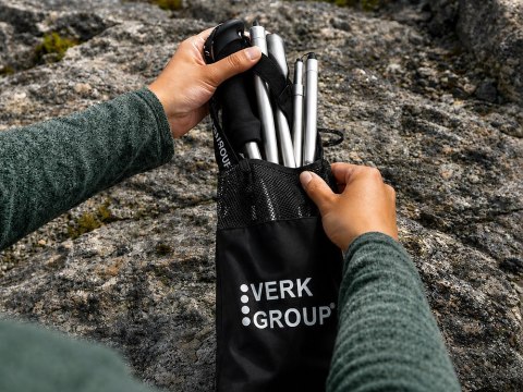 Kije trekkingowe składane regulowane lekkie do chodzenia wygodne w góry