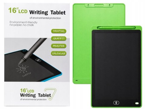 Tablet graficzny do rysowania pisania znikopis tablica 16" cala rysik ekran
