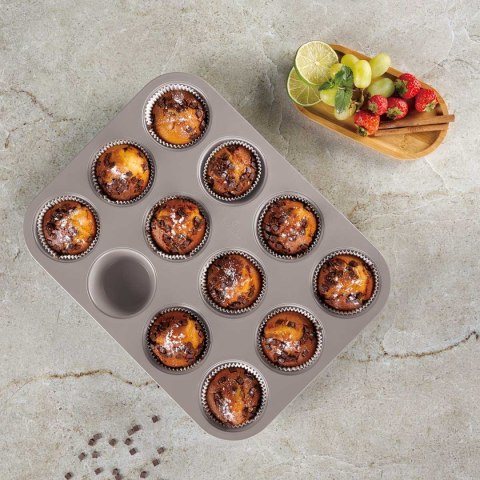 FORMA TYTANOWA DO 12 MUFFINEK BERLINGER HAUS BH-7947 TAUPE