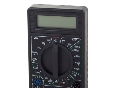 Miernik multimetr tester cyfrowy z sygnałem lcd