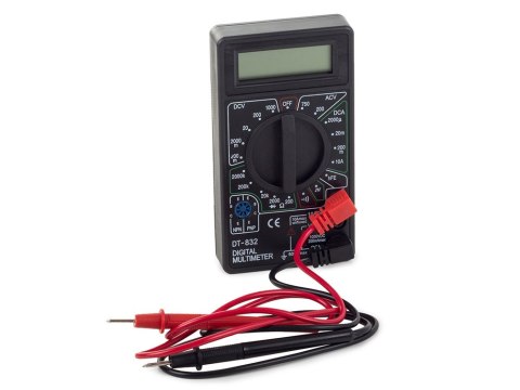 Miernik multimetr tester cyfrowy z sygnałem lcd
