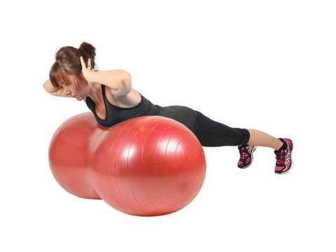 Piłka gimnastyczna fitness orzeszek fasolka duża