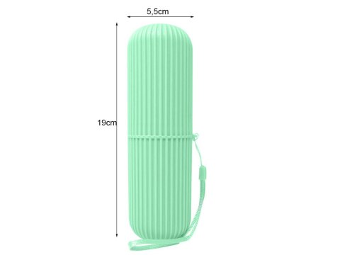 Etui pojemnik na szczoteczkę pastę do zębów podróży organizer kosmetyczka