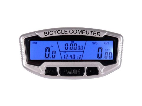 Licznik rowerowy wodoodporny lcd 28 funkcji rower