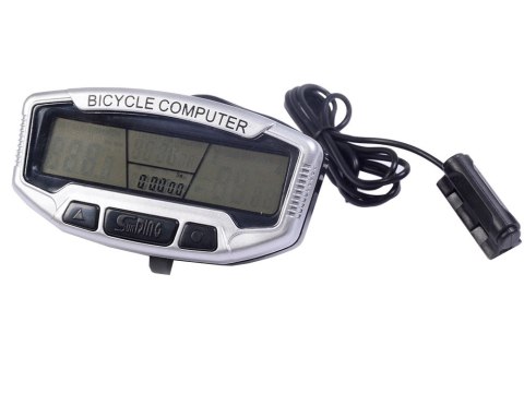 Licznik rowerowy wodoodporny lcd 28 funkcji rower